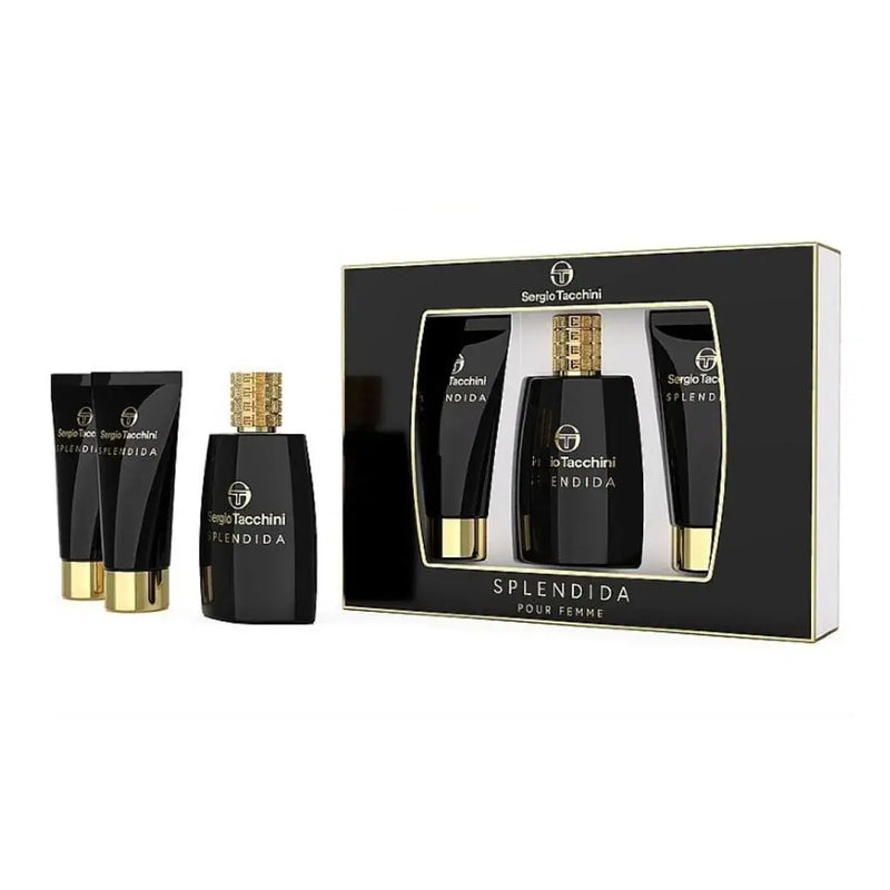 SERGIO TACCHINI Sergio Tacchini Splendida Pour Femme Eau De Parfum 100ml Locion Corporal Perfumada 100ml Gel De Baó 100ml