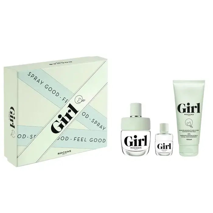 ROCHAS Rochas Girl Eau De Toilette Spray 100ml Set 3 Piezas