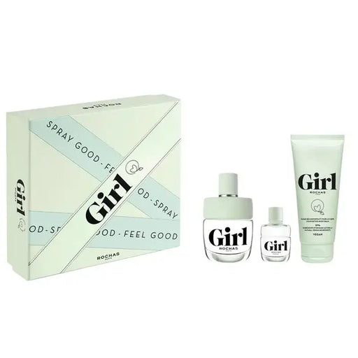 ROCHAS Rochas Girl Eau De Toilette Spray 100ml Set 3 Piezas