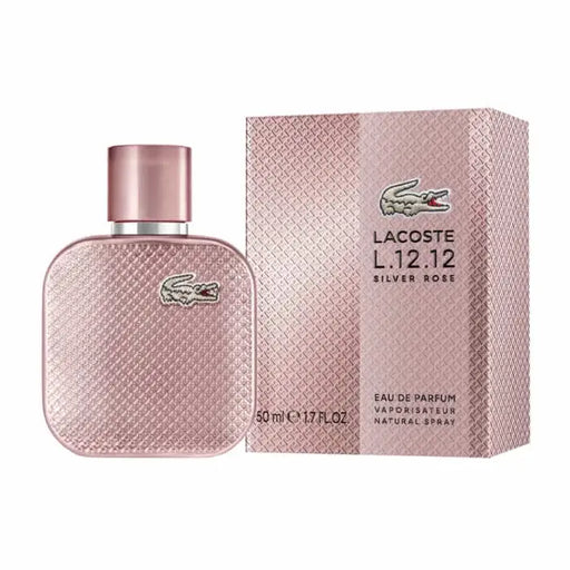 LACOSTE Lacoste L.12.12 Silver Rose Eau De Parfum Spray 50ml