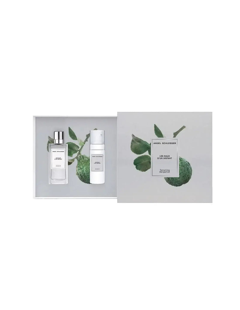 ANGEL SCHLESSER Angel Schlesser Instant Tempting Bergamont Watercolor Coffret Eau De Toilette Spray 100ml Set 2 Pieces