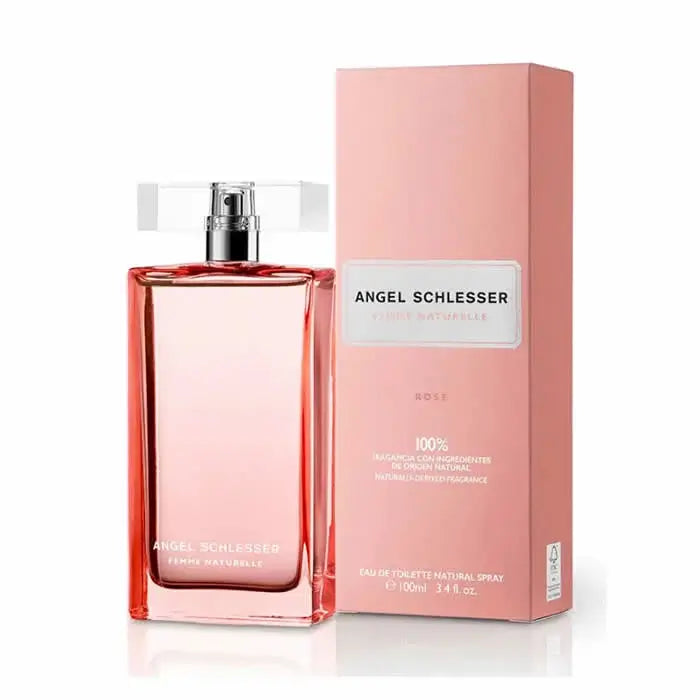 ANGEL SCHLESSER Angel Schlesser Femme Naturelle Rose Eau De Toilette Spray 100ml