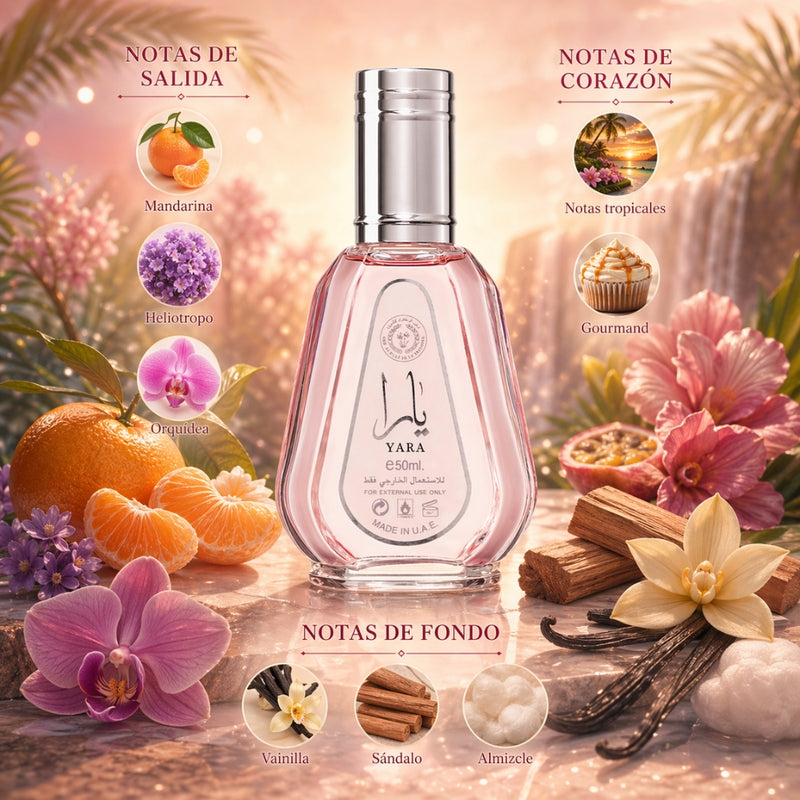 Lattafa Yara Eau de Parfum Mujer 50 ml