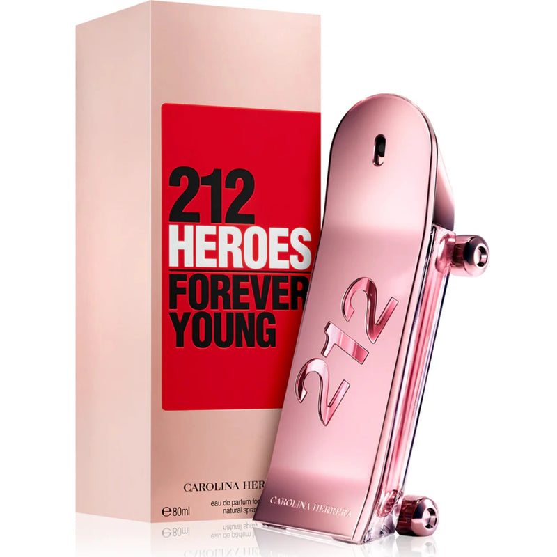 Carolina Herrera 212 Heroes Forever Young Eau de Parfum Mujer 80 ml