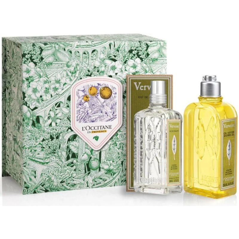 L'Occitane Gift SET Verveina Freshness Shower Gel 250 ml + Eau de Toilette 100 ml