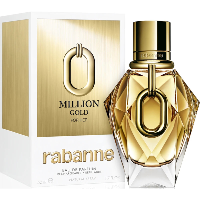 Rabanne Million Gold For Her Eau de Parfum Recargable 50 ml