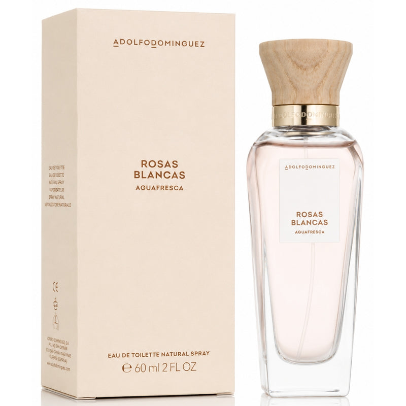 Adolfo Dominguez Agua Fresca de Rosas Blancas Eau de Toilette Mujer 60 ml