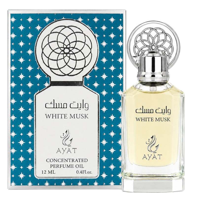 Ayat White Musk Aceite Perfumado Concentrado Unisex 12 ml