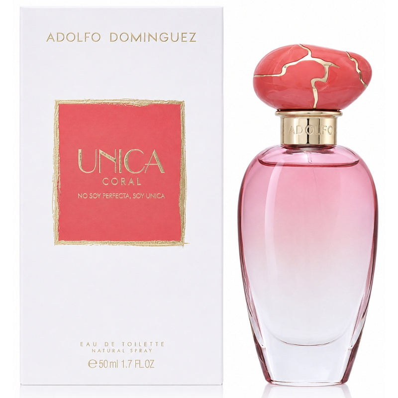Adolfo Dominguez Unica Coral Eau de Toilette Mujer 50 ml