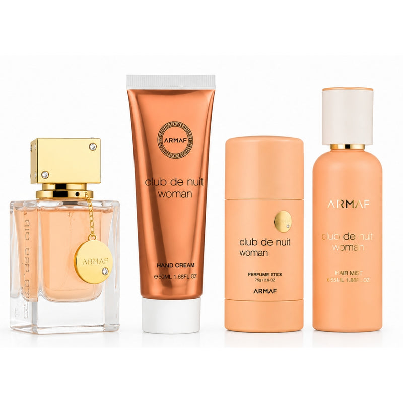 Armaf SET Club de Nuit Woman Eau de Parfum 30 ml + Hairmist 55 ml + Deostick  75 g + hand cream 50 ml
