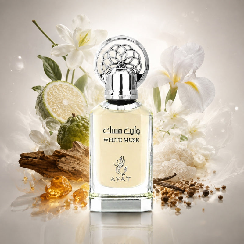 Ayat White Musk Aceite Perfumado Concentrado Unisex 12 ml