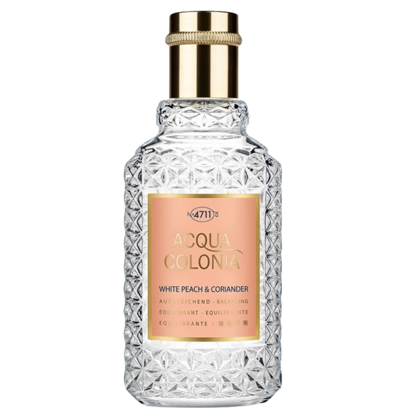 4711 Acqua Colonia White Peach & Coriander Eau De Cologne Unisex 50 ml