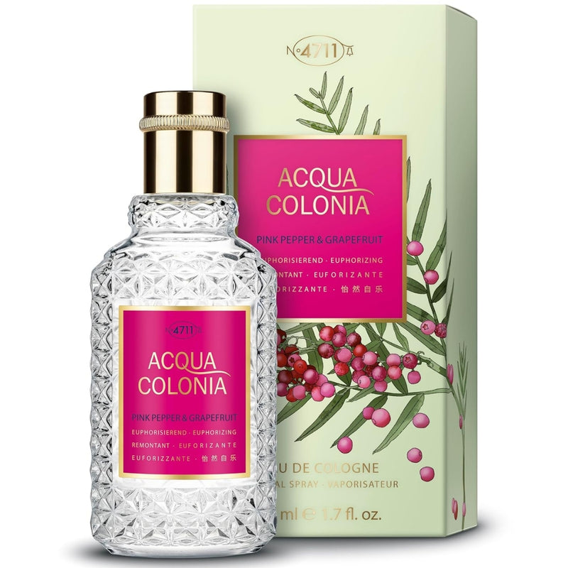 4711 Acqua Colonia Pink Pepper & Grapefruit Eau De Cologne Unisex 50 ml