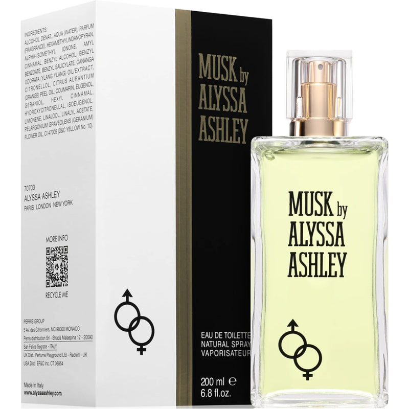 Alyssa Ashley Musk Eau de Toilette Unisex 200 ml