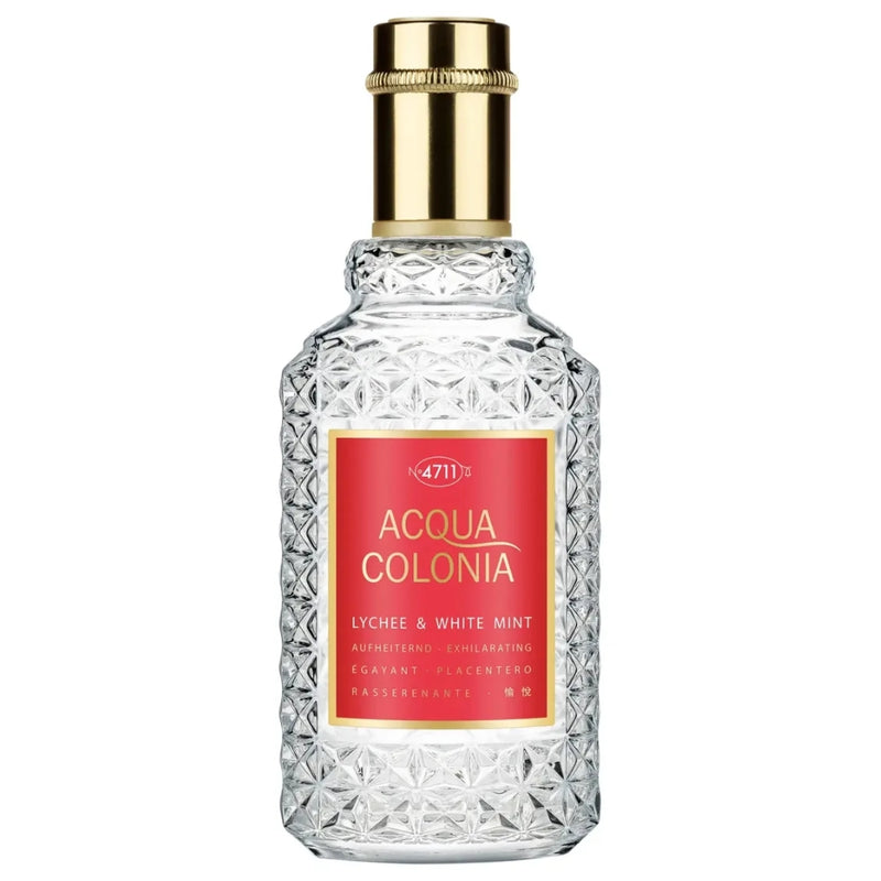 4711 Acqua Colonia Lychee & White Mint Eau De Cologne Unisex 50 ml