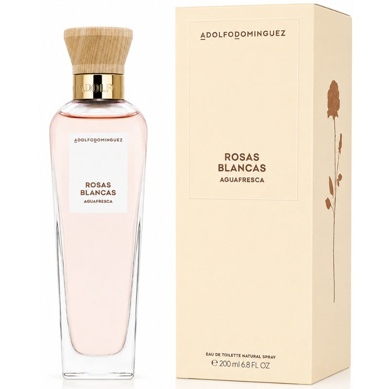 Adolfo Dominguez Agua Fresca de Rosas Blancas Eau de Toilette Mujer 200 ml