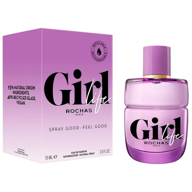 Rochas Girl Life Eau de Parfum Recargable 75 ml
