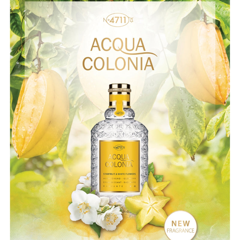4711 Acqua Colonia Starfruit y White Flowers Eau De Cologne Unisex 50 ml